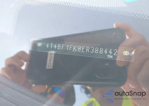 2014 Toyota Camry Le из США, поврежденный, VIN 4T4BF1FK8ER388442